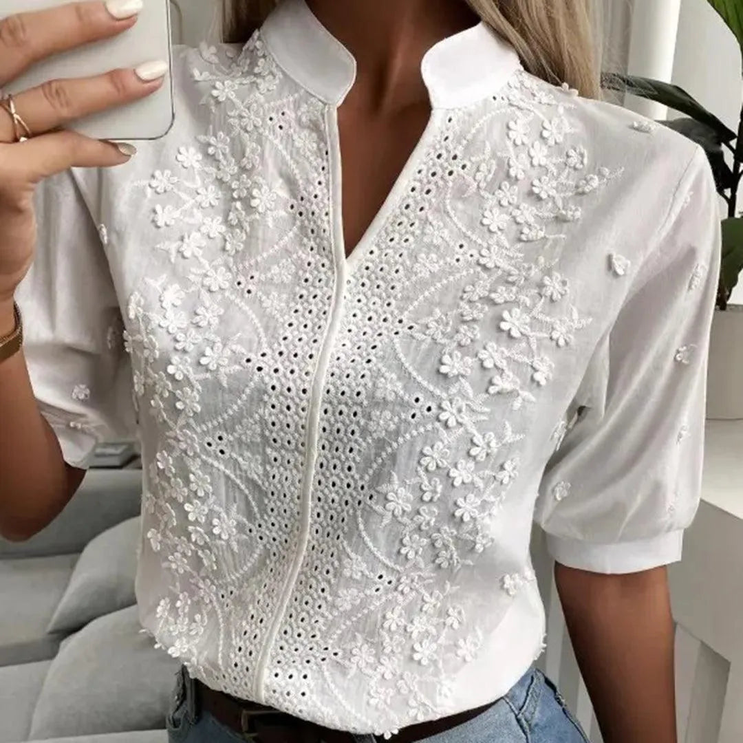 BLONDIE | Relaxte chique blouse - Visconte