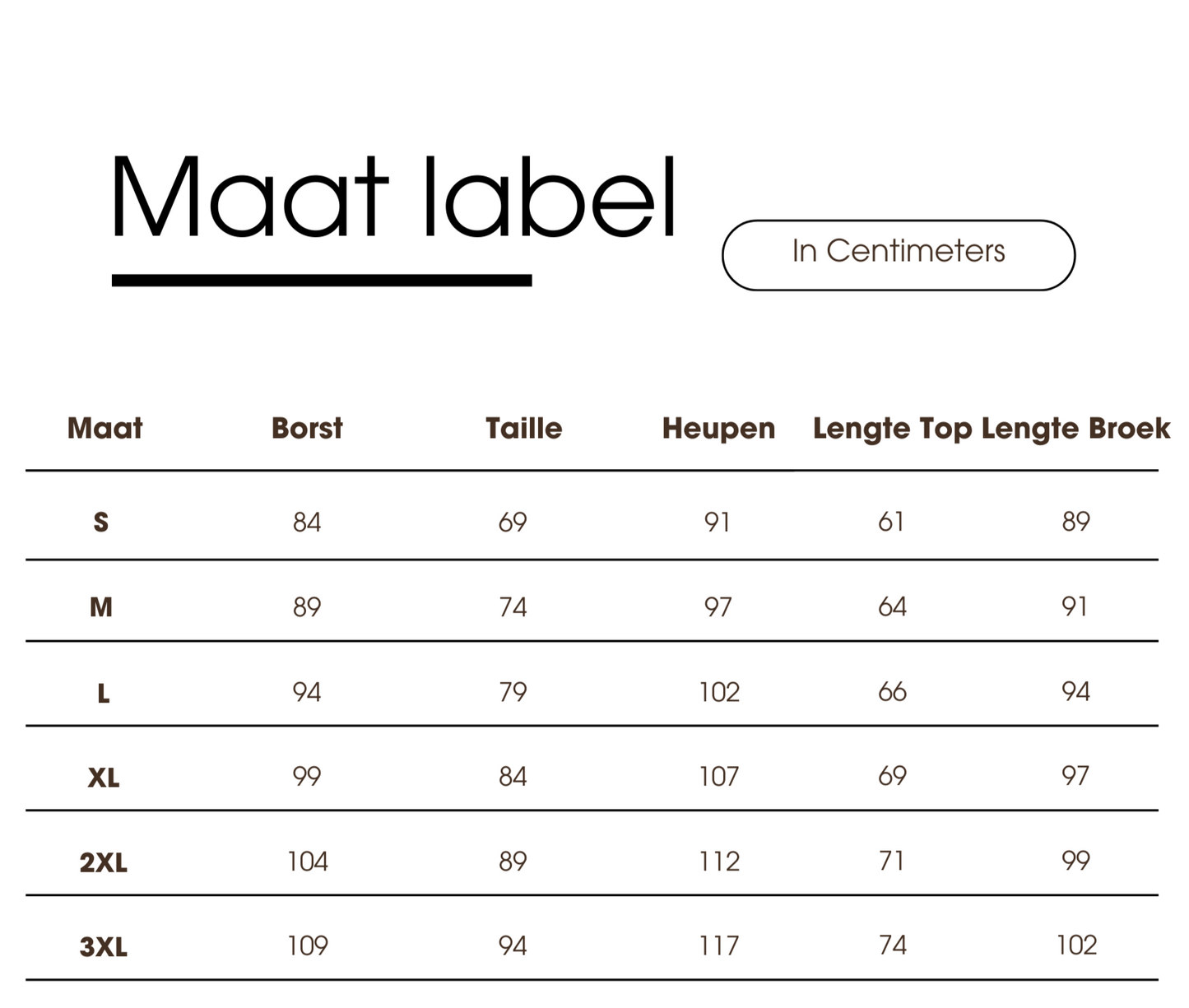 Marchje | Löst pyjamasset