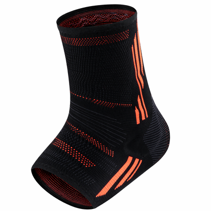 1 stuks enkelcompressiemouw voor dames/heren, enkelbrace met siliconengel, teenloze compressiesok voor verlichting van boog- en hielpijn