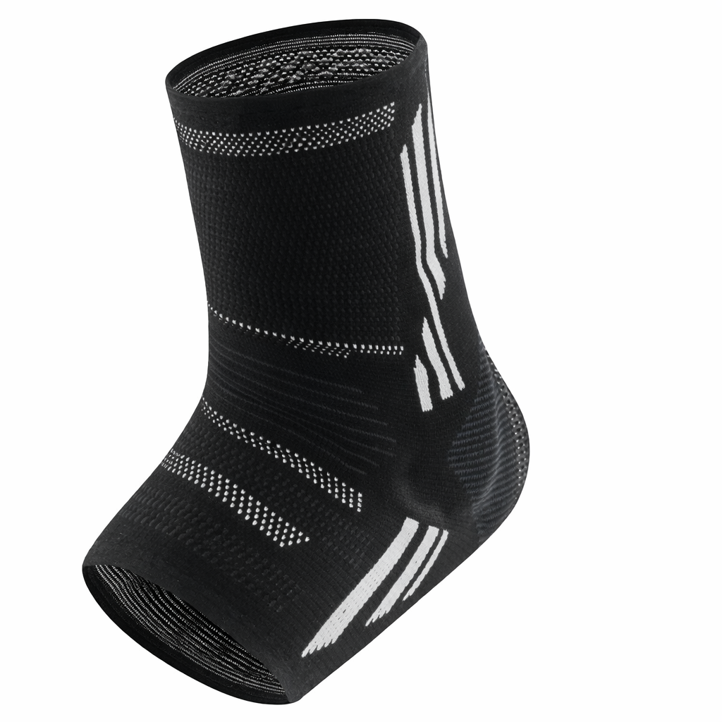 1 stuks enkelcompressiemouw voor dames/heren, enkelbrace met siliconengel, teenloze compressiesok voor verlichting van boog- en hielpijn