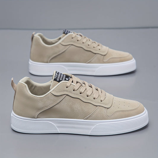 Low Top Mocka Streetwear Sneakers 134 | Casual Low Top Sneakers - Halkfri snörstängning för utomhusaktiviteter - Viktigt