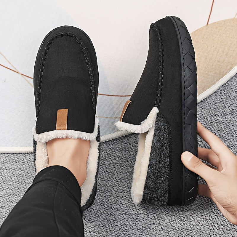 Loafers Slippers Men | Warm - Sheep Wool - Winter - Nice for Home