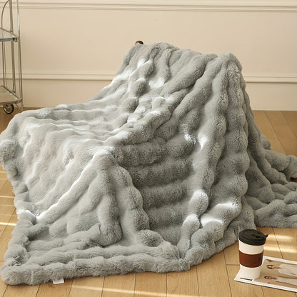 Fleece Blanket | Hypoallergenic & Tear Resistant - Warm & Soft for Couch, Bed or Office