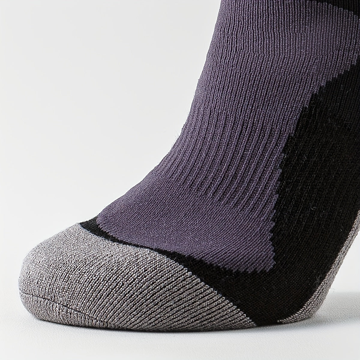 One Pair of Winter Thermal Socks for Skiing And Snowboarding, Suitable for Both Men And Women, Designed for Outdoor Sports And Hiking, Featuring Cushioned Terry Towel Bottoms