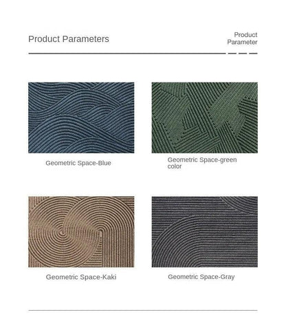NordicStep – Halkfri PVC-Dörrmatta med Minimalistisk Design