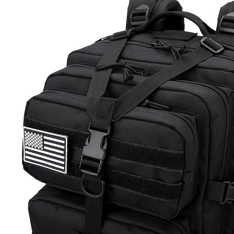 25 L  Men'S Backpack Made of Nylon, Suitable for Outdoor Activities Like Sports, Camping, Hiking, Trekking, Fishing, And Hunting, Available in 25L And 50L Sizes.