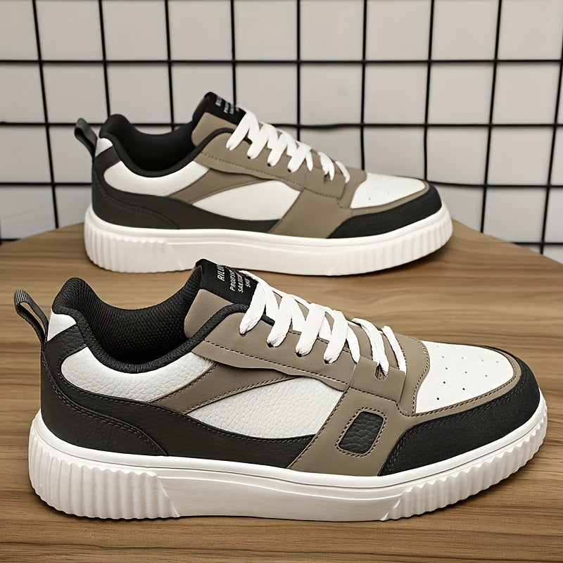 Skate Streetwear Sko Herr 229 | Casual Low Shoes - Halkfri snörning för utomhusaktiviteter - Viktigt