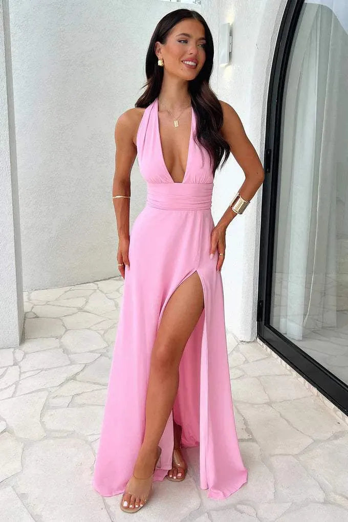 Scarlett™ | Elegante Open Jurk - Visconte