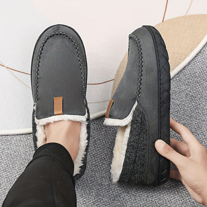 Loafers Slippers Men | Warm - Sheep Wool - Winter - Nice for Home