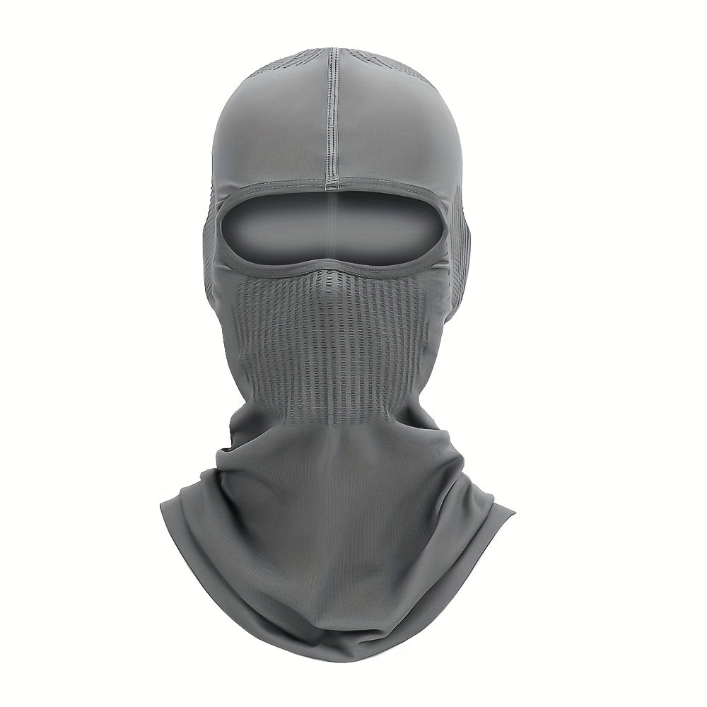 High-elasticity Breathable Balaclava, Seamless Full-face Riding Mask for Outdoor Sports, Sun Protection and Dust Prevention, Motorcycle Visor, for Mountaineering, Hiking, Fishing, Sun-shading Headscarf, Neck Gaiter, and Bicycle/motorcycle Liner