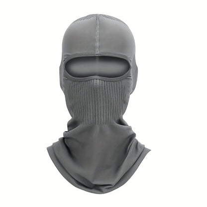 High-elasticity Breathable Balaclava, Seamless Full-face Riding Mask for Outdoor Sports, Sun Protection and Dust Prevention, Motorcycle Visor, for Mountaineering, Hiking, Fishing, Sun-shading Headscarf, Neck Gaiter, and Bicycle/motorcycle Liner
