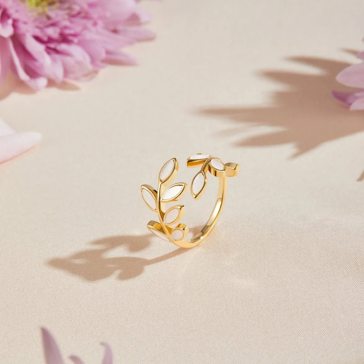 Gold Leaf Ring - Visconte