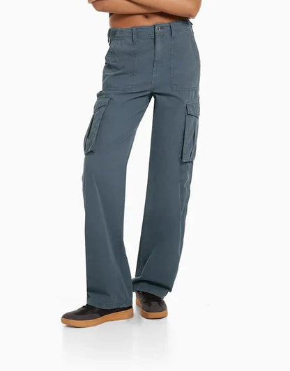 Cargo Pants Women - Regular Fit - Functional Design - Essential Elegance