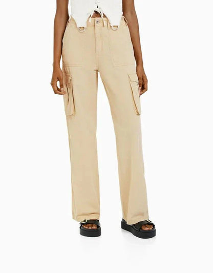 Cargo Pants Women - Regular Fit - Functional Design - Essential Elegance