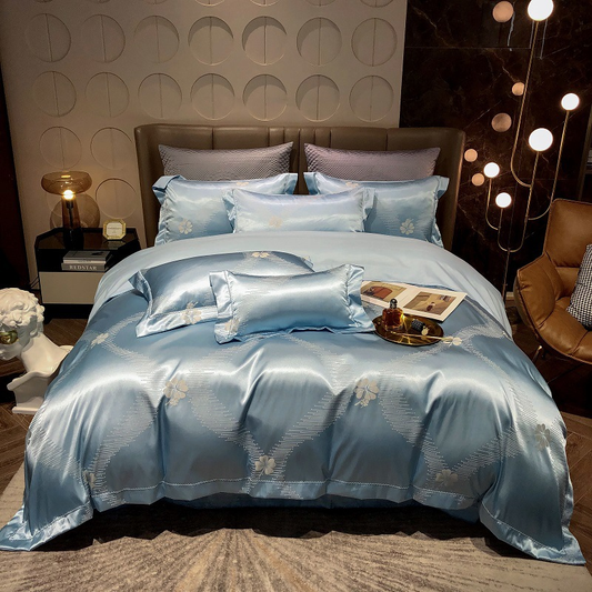 Midnight Dusk Duvet Cover Set - Egyptian Cotton | Deep, dark tones - Luxurious and comfortable for a great night's sleep