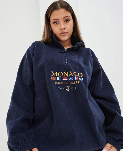 Monaco Sweater - Retro Unisex - High Quality Materials - Perfect for Every Season