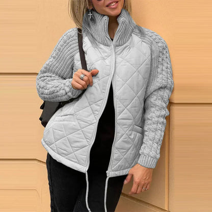 Tilda jacka dam | Modern design med fickor och dragkedja | Polyester | Svart, khaki, grå, blå, grön | S-2XL | Medium tjocklek