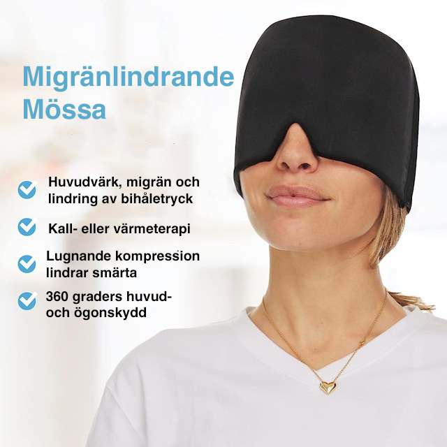 KylaFlex™ – Migränlindrande Mössa för Kall- och Varmterapi