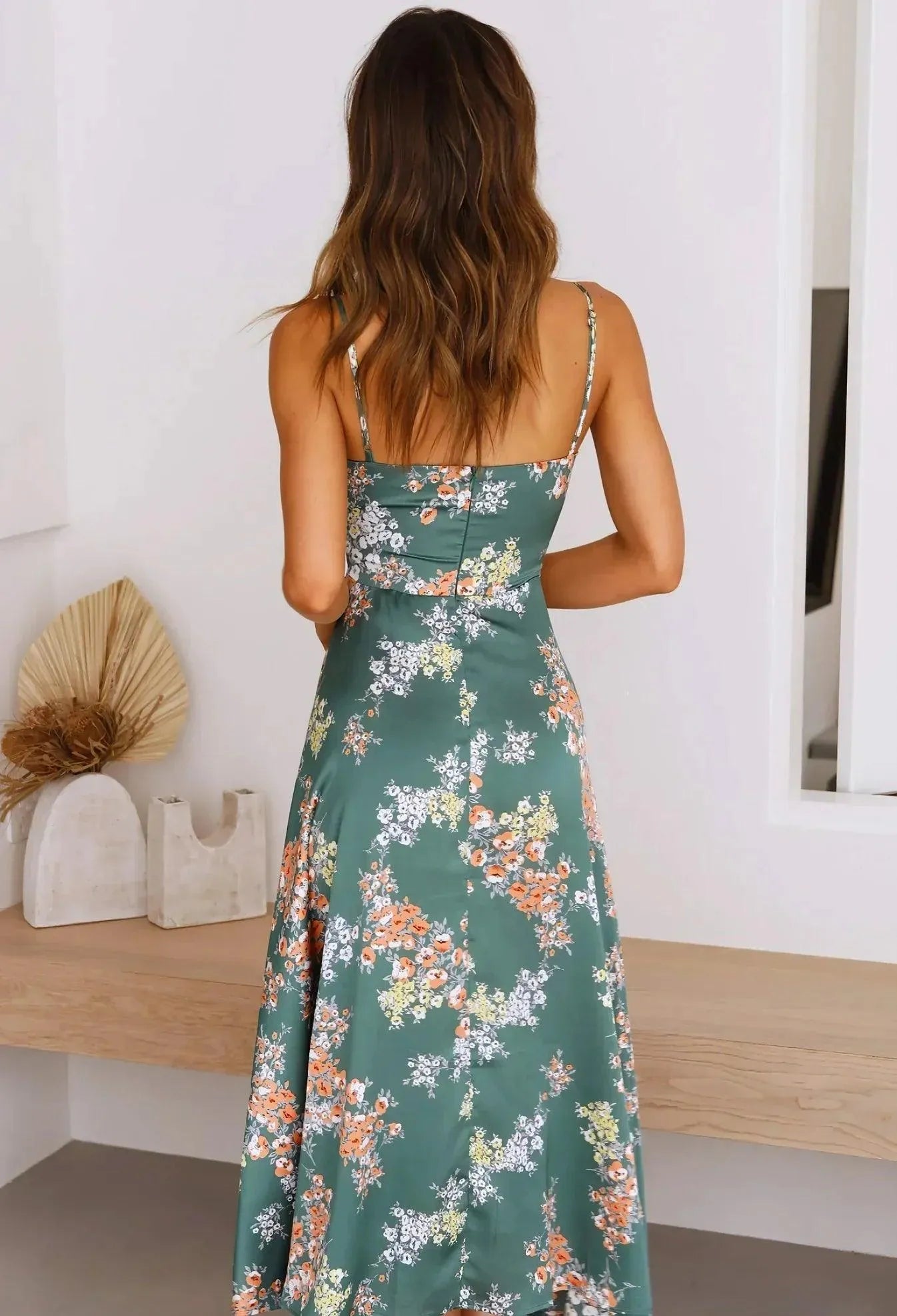 Elegante damesjurk met bloemenprint - Visconte